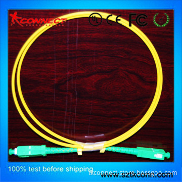 Sc/APC 9/125 Fiber Optic Patch Cords Chinese Supplier